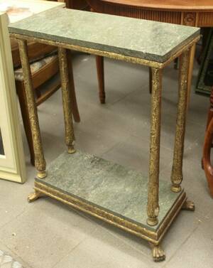 Konsolbord, med stenskiva