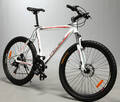 26 Mountainbike Hardtail. Hvid, 54 cm stel