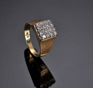 Brillantring, 0.48 ct