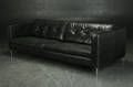 Tre-pers. sofa, sort