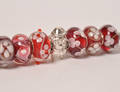 20 Charlotte Borgen beads rød. 20