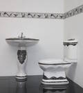 COCO Håndvask og toilet i porcelæn