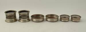 Coasters, nysilver