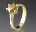 Solitaire ring ca. 1.08 ct.