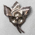 BROSCH, silver