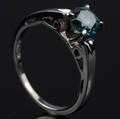 Solitaire ring ca. 0.90 ct.