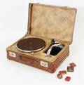 Resegrammofon, 1900-talets första hälft