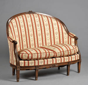 Canape, Louis XVI stil, ca. 1900