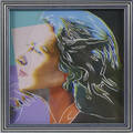 ANDY WARHOL. Efter. Färgoffset, Ingrid herself, 1983.