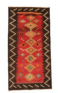Handknuten persisk matta, Harsin-Kelim 306 x 160 cm