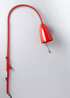 Niclas Hoflin, vägglampa Arkipelag, röd