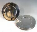 Versilberte Vorlegeplatten 8