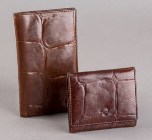 Zwei Brieftaschen  Geldbörsen  Portemonnaies, Mulberry 2