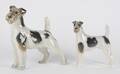 Royal Copenhagen To figurer, ruhårede terrier 2