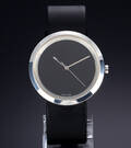 Crival Automatic. NOS unisexur i sterlingsølv med sort skive, ca. 2000 Denne vare er sat til omsalg under nyt varenummer 4879415