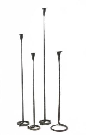 Golvljusstakar 4st, 1900-talets andra hälft