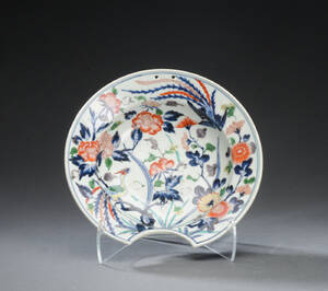 Kinesisk barberfad af porcelæn, Kina, Qing 1600-tallet