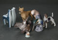 Royal Copenhagen  Bing  Grøndahl. Samling figurer af porcelæn 7
