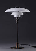 Poul Henningsen. Bordlampe, treph