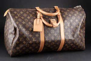 Louis Vuitton. Weekend  rejsetaske. Monogram canvas. Model Keepall 50
