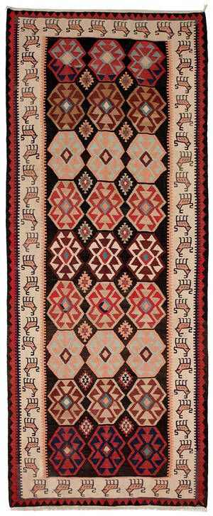 Persisk Harsin Kelim 403 x 163 cm