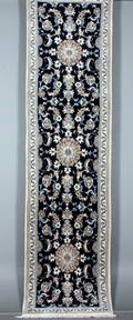 Persisk Nain m silke, 300 x 77 cm