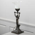 BORDSLAMPA, Jugend-stil, brons, 1900-tal