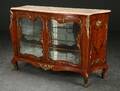 Kommode af rosentræ med marmorplade, 1900-tallet