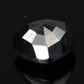 Uindfattet behandlet sort diamant ca 3.12 ct