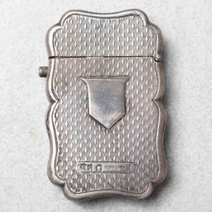 ETUI, silver, 1800-tal