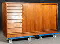 Sideboard  Kommode, Teakfurnier