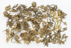 Parti beslag, mestadels 1800-tal