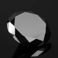 Uindfattet behandlet sort diamant ca 21.29 ct.