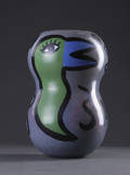 Ulrica Hydman-Vallien for Kosta Boda. Vase, glas