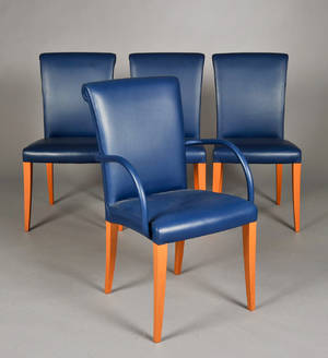 Poltrona Frau model Vittoria spisestuestole 4