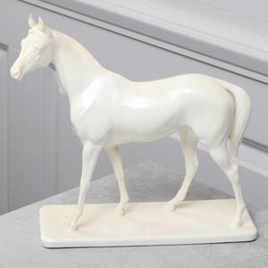 FIGURIN, häst, porslin