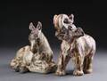 Knud Kyhn for Royal Copenhagen. To figurer af keramik 2