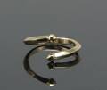 Mads Ziegler, ring model Russia, 8 kt. guld, str. 58