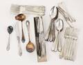 Bestickservisdelar 44st, nysilver, modell Haga