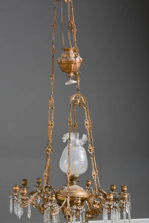 Takfotogenlampa, omkring 1900. Denna vara har satts till omförsäljning under nytt varunummer4279836