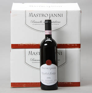 12 flasker Brunello di Montalcino 2006, DOCG, MastroJanni.