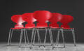 Arne Jacobsen, seks myrestole, model 3101 6 Denne vare er sat til omsalg under nyt varenummer 4658307