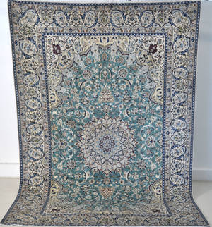 Persisk Nain med silk, 296 x 201 cm.