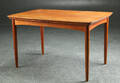 Spisebord af teak, Slagelse Møbelværk, 1950erne