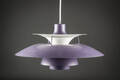 Poul Henningsen. PH5 pendel, lilla 