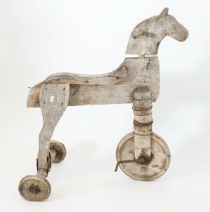 Tramphäst, omkring år 1900