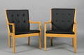 Hans J. Wegner. Par lænestole af bøg, model 1788 2  Denne vare er sat til omsalg under nyt varenummer 4649854