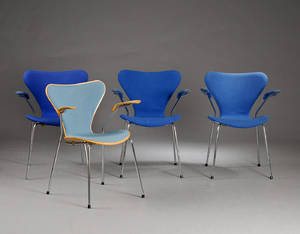 Arne Jacobsen. Armstol Syveren model 3207 4
