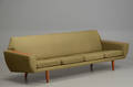 Dansk møbelproducent Tre-pers. sofa med uld, 1960erne