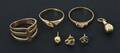 Smycken 7 delar, 18k